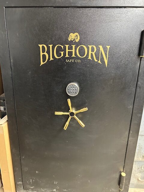 Firearm storage at Cedar Ridge Range